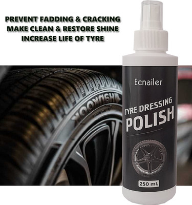 Ecnailer Tyre Dressing Polish_2506_36 250 ml Wheel Tire Cleaner(Pack of 1)