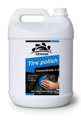 uniwax Tire Polish 5 l 5 L Wheel Tire Cleaner(Pack of 1)