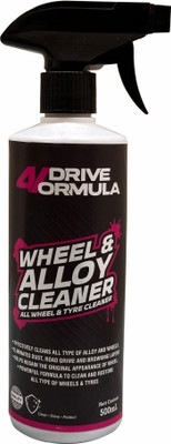 AUTO PICKUP 4 Drive Formula Wheel Alloy Long Lasting, Repels Dirt, Wheel Rim Shiner Polish 500 ml Wheel Tire Cleaner(Pack of 1)