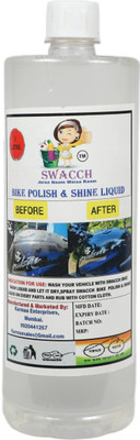 swacch BIKE POLISH LIQUID 1 LITRE 1000 ml Wheel Tire Cleaner(Pack of 1)
