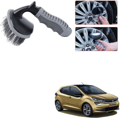 Qiisx CAR TYRE WHEEL CLEANER BRUSH TYRE FOR Tata Altroz 100 g Wheel Tire Cleaner(Pack of 1)
