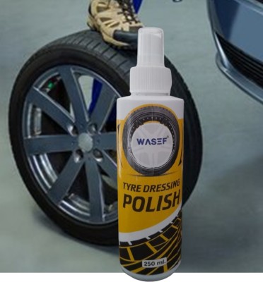 WASEF Tyre Dressing Polish Liquid_07 250 ml Wheel Tire Cleaner(Pack of 1)