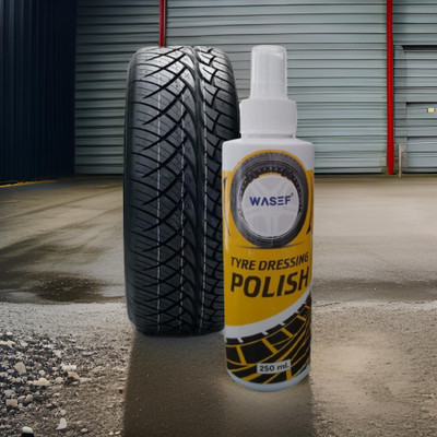 WASEF Tyre Dressing Polish Liquid_15 250 ml Wheel Tire Cleaner(Pack of 1)
