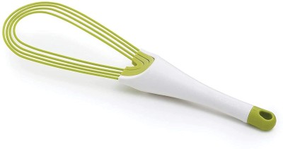 mapperz Twist Egg Bitter Whisk Frother Beater Non Stick Cookware For Blending Whisking Silicone Balloon Whisk