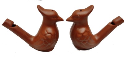 Sri Balajee water bird Pealess Whistle(Brown, Pack of 2)