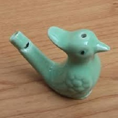 QWGPT Ceramic/clay Water whistle musical toy for kids Shepherd Whistle (Multicolor) Shepherd Whistle(Multicolor, Pack of 1)