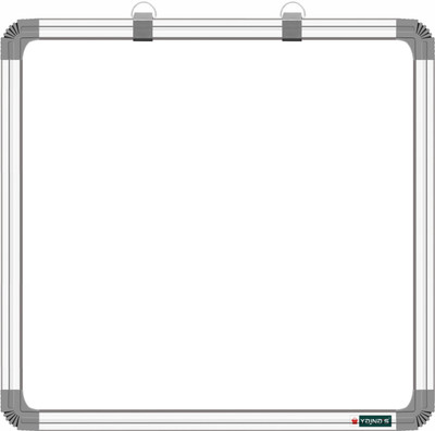 ShelfKing Non Magnetic 2X2 Feet Double Sided White Board & Chalk Board Whiteboards(White, Green)