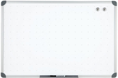 JUSTO Non Magnetic regular Unscrathable 2x2 feet Non megnatic white board Whiteboards(White)