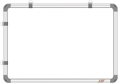 malik brothers Non Magnetic 2X3 Feet Double Sided White Board and Chalk Board Whiteboards(White, Green)