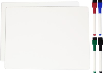 Inkdotpot Regular Whiteboards(Set of: 4, White)