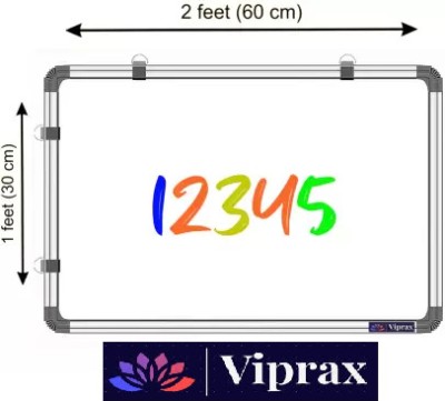 Smartix Non Magnetic Melamine Prima Non-magnetic Chalkboard 1x2 Feet (Pack of 1) Whiteboards(White, Green)