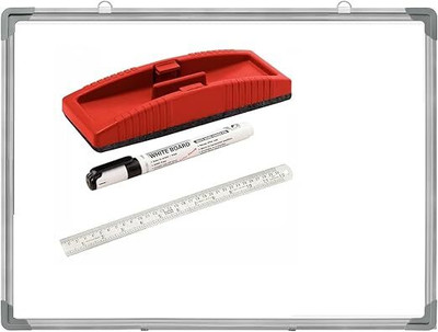 Eclet Non Magnetic Whiteboards and Duster Combos(Multicolor)