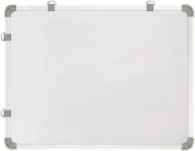 Lapmar Non Magnetic 2x3 Feet Whiteboard | Green Chalk Board Surface On Back Side | Nova Aluminium Frame Finishing | Best For Home, Office & Study Whiteboards and Duster Combos(White, Green)