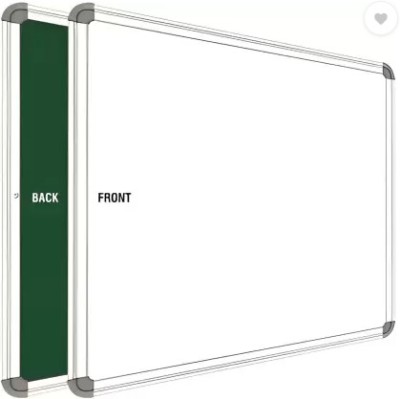 Jhandewalan Non Magnetic Non Magnetic Duster Plywood Small (121.92x182) Whiteboards and Duster Combos(White, Green)