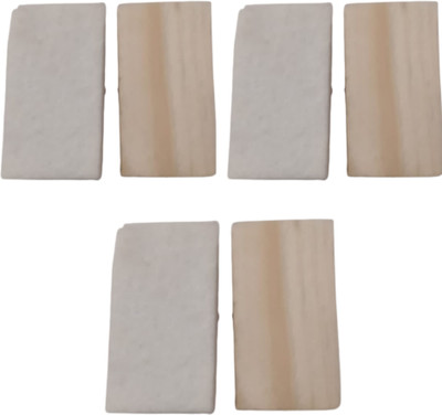S Mark Regular Dusters(Set of: 6, White)