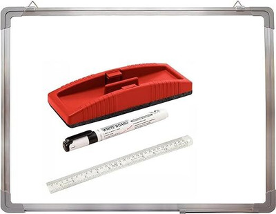 Eclet Non Magnetic Whiteboards and Duster Combos(Multicolor)