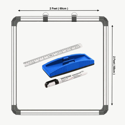 Preha The Smart Choice Non Magnetic Whiteboards and Duster Combos(White)
