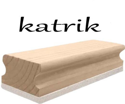 katrik Regular WOODEN none 14x4x4 cm Dusters(Brown)