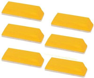 NOZOMI Regular Wooden Duster Wooden Duster Dusters(Set of: 6, Yellow)