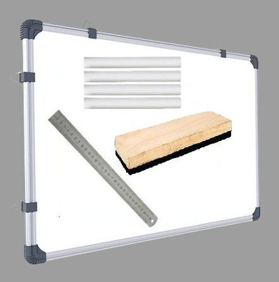 Preha The Smart Choice Non Magnetic Whiteboards and Duster Combos(White, Green)