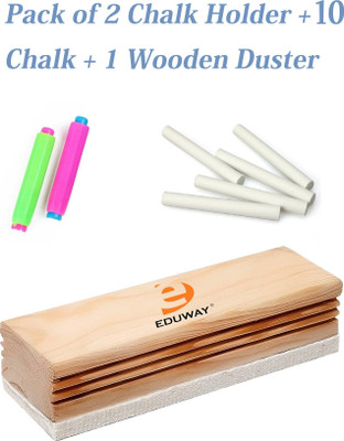 Mahit Systems Regular Wooden Perfect Clean For Blackboard & Durable|Ideal for Teacher, Office, Kids Dusters(Beige)