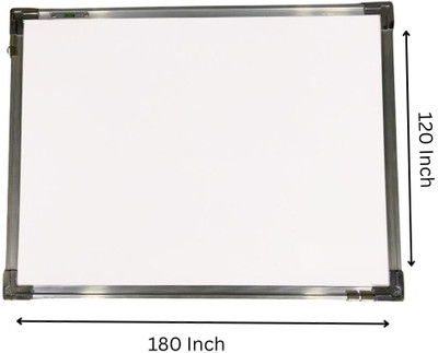 kosmosonic Non Magnetic N/A Plain 120cm x 180cm Whiteboards(White)