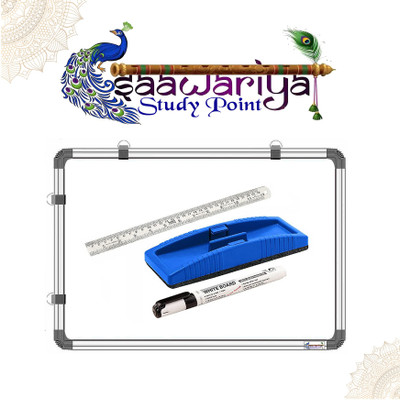 Smartix Reversible Whiteboards and Duster Combos(White, Green)