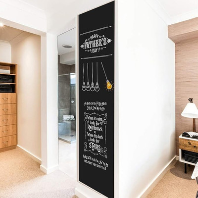 wynyc Regular plain 45*200 cm Blackboards(Black)