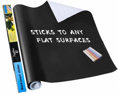 ZUVILIKA 45200 cm Black Board Sticker Reusable Sticker(Pack of 1)
