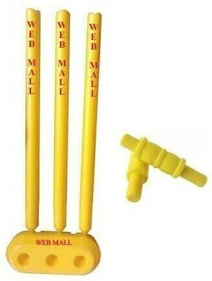 VICTOO Heavy Quality Plastic wicket-265(Yellow)