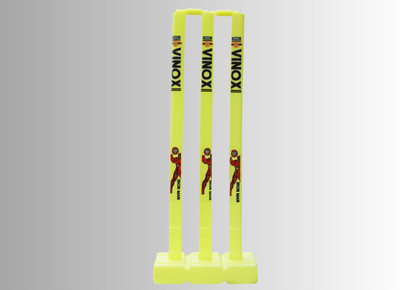 vinox FITINDIA PVC PLASTIC NEON CRICKET STUMP SET FULL SIZE STUMP SET(Green)
