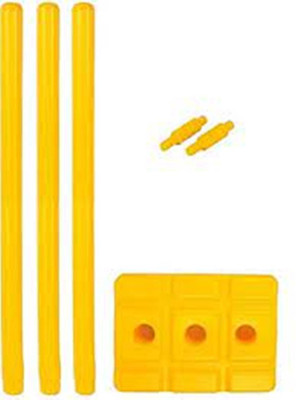 VICTOO Heavy Quality Plastic wicket-259(Yellow)
