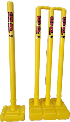 SOCCER PLASTIC SOCCER PLASTIC STUMPS SETS FULL SIZE(Yellow)