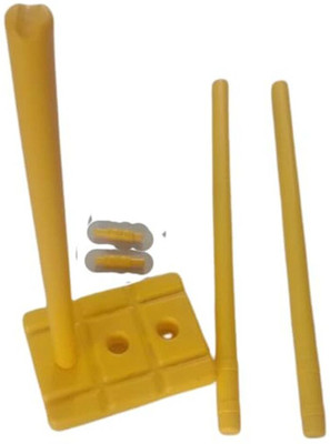 Omshivsports Cricket Wicket Set Size_Full(Yellow)