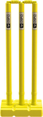 OSPO SPORTS Heavy Plastic Cricket Stump Set(Yellow)