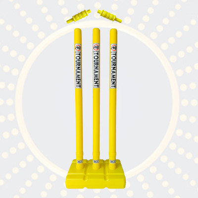 Aenox TOIURNAMENT PVC STUMP / PLASTIC STUMP(Yellow)