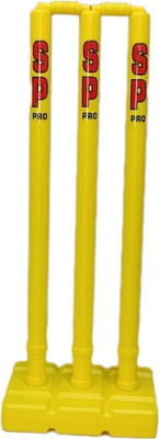 SOCCER PLASTIC PLASTIC STUMP SET FULL SIZE(Yellow)