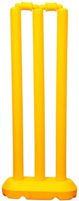 UTE SPORTS Kids plastic wickets/stump set for kids(Yellow)