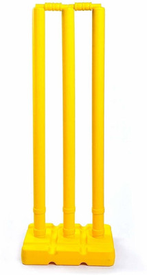 VICTOO Heavy Quality Plastic wicket-295(Yellow)