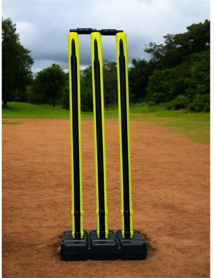 VICTOO Heavy Quality Plastic wicket-207(Yellow)
