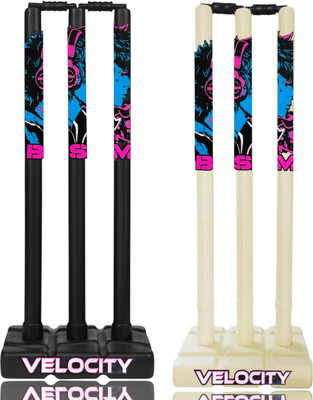 BSM VELOCITY STUMPS SET COMBO IVORY&BLACK(Black, White)