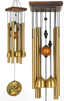 PARADIGM pictures home decoration items windchime Brass Windchime(24 inch, Gold)