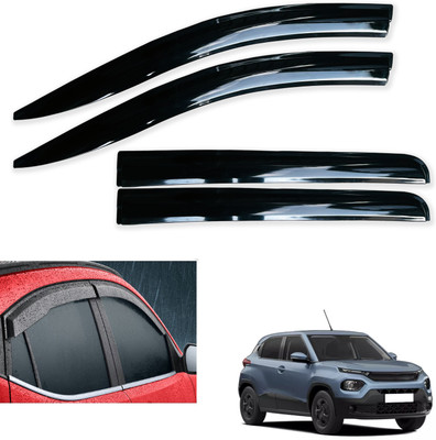 PEEPS STORE For Non-convertibles Front, Rear Wind Deflector(NA Tata NA)