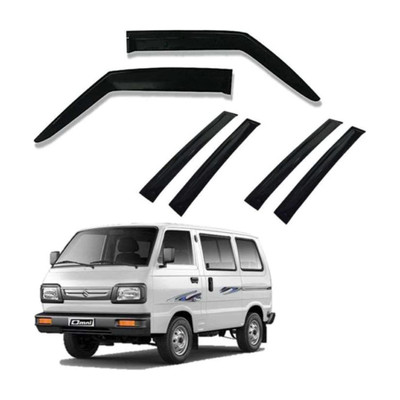 AUTO LITE For Non-convertibles Front, Rear Wind Deflector(Clear Maruti Omni)