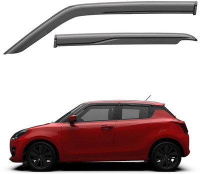 GOODZYLO For Front, Rear Wind Deflector(Maruti Swift)