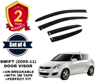 GAURIENTERPRIES For Non-convertibles Front Wind Deflector(Tinted Maruti Swift LDI)