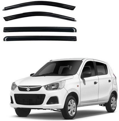 motobridge For Front, Rear Wind Deflector(Maruti Alto K10 VXI)