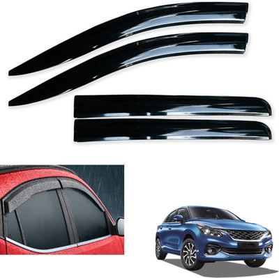 motobridge For Non-convertibles Front, Rear Wind Deflector(NA Maruti Baleno 1.2 Zeta)
