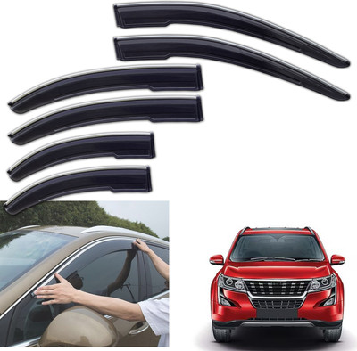 motobridge For Non-convertibles Front, Rear Wind Deflector(Tinted Mahindra XUV 500)