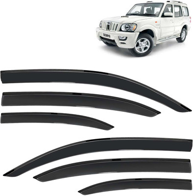 Kingsway For Non-convertibles Front, Rear Wind Deflector(Tinted MAHINDRA Scorpio)